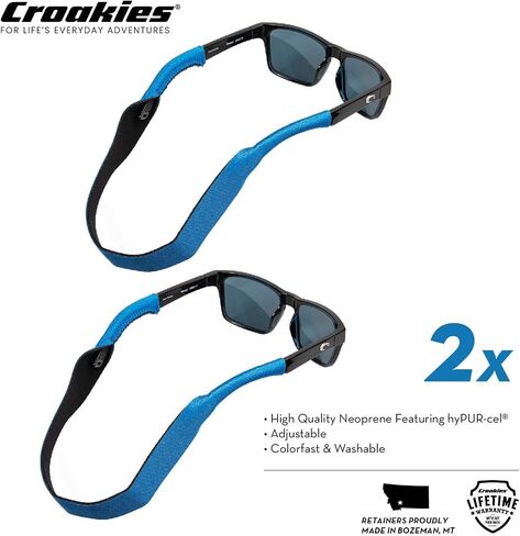 Croakies Original XL Sport Eyewear Retainer (Two-Pack) in Saudi Arabia