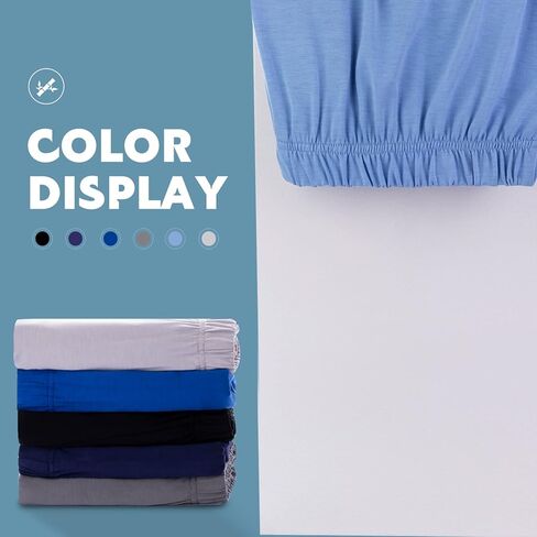 BAMBOO COOL Men's Boxers Soft Underwear Classics Bamboo Viscose Boxer Shorts for Men with Button Fly 3 Pack in Saudi Arabia