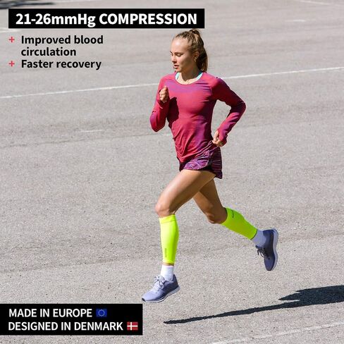 DANISH ENDURANCE أكمام ضاغطة على ربلة الساق مقاس 21-26 ملم زئبق للرجال والنساء in Kuwait