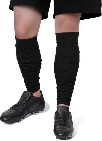 Century Star Leg Sleeves for Men Football Calf Compression Sleeve Men Leg Warmers for Men Scrunched Socks Backplate Football in Saudi Arabia