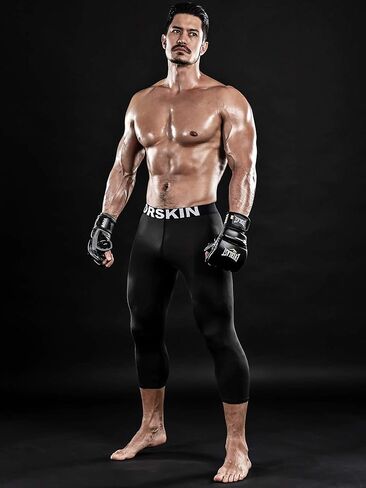 DRSKIN 4، 3 أو 1 حزمة الرجال 3/4 ضغط السراويل الجوارب طماق السراويل الرياضية الرياضية Baselayer تشغيل تجريب نشط in Kuwait