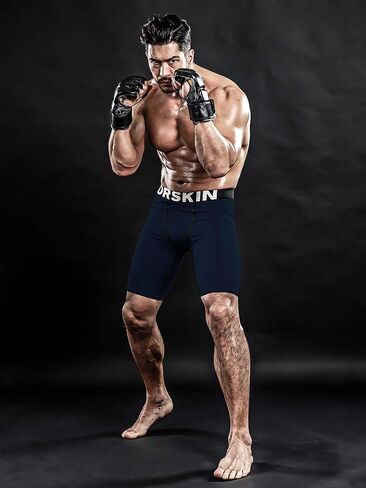 DRSKIN للرجال 6، 4، 3 أو 1 حزمة من السراويل القصيرة الضاغطة السراويل الضيقة Baselayer الرياضة الجري النشط تجريب رياضي in Kuwait
