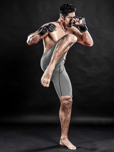 DRSKIN للرجال 6، 4، 3 أو 1 حزمة من السراويل القصيرة الضاغطة السراويل الضيقة Baselayer الرياضة الجري النشط تجريب رياضي in Kuwait