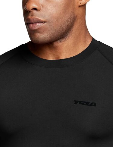 TSLA Men's UPF 50+ Compression Shirts, Cool Dry Long Sleeve Athletic Tops, Sports Baselayer Workout Shirt in Kuwait