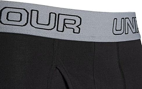 بوكسر رجالي من Under Armour مصنوع من القطن المرن 6 بوصات - عبوة من 3 قطع in Kuwait