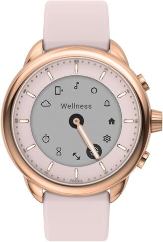 ساعة Fossil Gen 6 Wellness Edition Hybrid الذكية مع Alexa مدمج، متتبع اللياقة البدنية، متتبع النوم، مراقب معدل ضربات القلب، التحكم في الموسيقى، إشعارات الهاتف الذكي in Kuwait