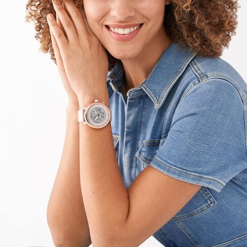 ساعة Fossil Gen 6 Wellness Edition Hybrid الذكية مع Alexa مدمج، متتبع اللياقة البدنية، متتبع النوم، مراقب معدل ضربات القلب، التحكم في الموسيقى، إشعارات الهاتف الذكي in Kuwait