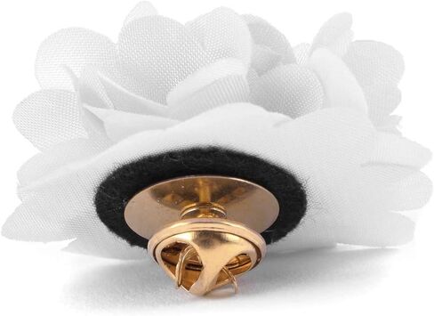 Umo Lorenzo Lapel Pins for Men - Flower Pin Suit Accessories + Boutonniere Pins in Saudi Arabia