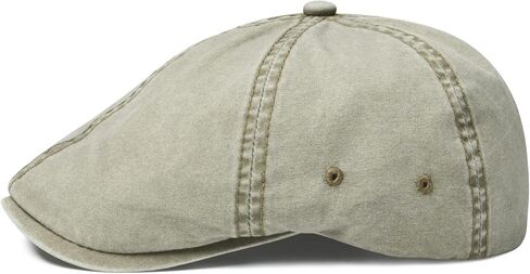 VOBOOM Cotton Washing Flat Cap Cabbie Hat Gatsby Ivy Irish Hunting Newsboy in Kuwait