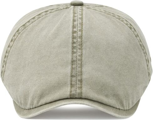 VOBOOM Cotton Washing Flat Cap Cabbie Hat Gatsby Ivy Irish Hunting Newsboy in Kuwait