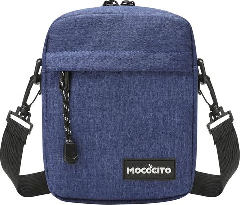 MOCOCITO Unisex Crossbody Bag| 8.6x6.7x3.15 inches Mini Crossbody Purse | Travel Passport Wallet Bag | Mini Shoulder Bag in Saudi Arabia