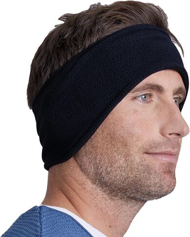 Tough Headwear Ear Warmer Headband - Ear Muffs - Running Winter Headband, Fleece Headband for Men & Women for Cold Weather in Saudi Arabia