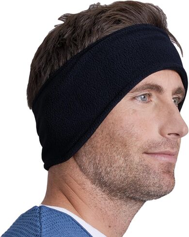 Tough Headwear Ear Warmer Headband - Ear Muffs - Running Winter Headband, Fleece Headband for Men & Women for Cold Weather in Saudi Arabia