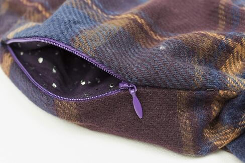 ستايليساي لوف الشتاء منقوشة إنفينيتي وشاح مع سحاب مخفي جيب أزياء وشاح السفر للرجال والنساء والمراهقين in Kuwait