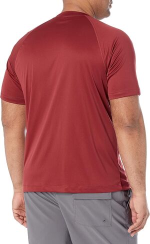 Amazon Essentials Men's Short-Sleeve Quick-Dry UPF 50 Swim Tee in Saudi Arabia