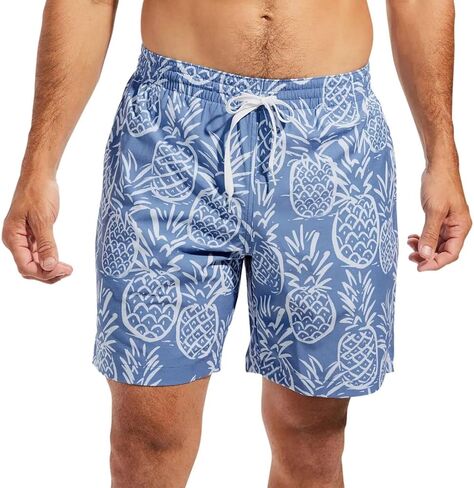 Chubbies Men’s Swim Trunks, Stretch Swimming Board Shorts, 7" Inseam in Kuwait