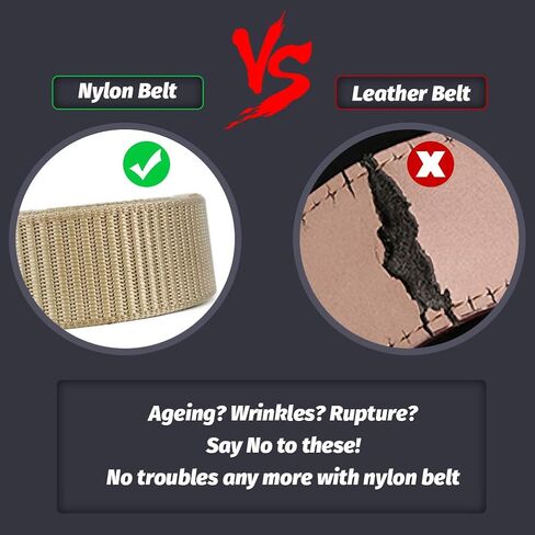 حزام شبكي بسقاطة للرجال من FAIRWIN، حزام بإبزيم أوتوماتيكي من النايلون مقاس 1.25 بوصة، حزام غير مرئي بدون ثقوب للرجال in Kuwait