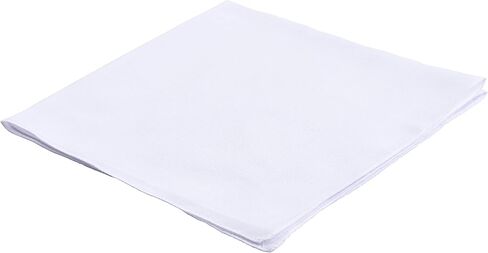 Van Heusen 6 pack Men's Fine Handkerchiefs (White- Permanent Press) in Saudi Arabia