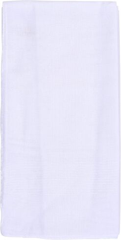 Van Heusen 6 pack Men's Fine Handkerchiefs (White- Permanent Press) in Saudi Arabia