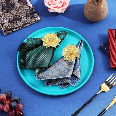 SATINIOR 24 Pieces Mens Pocket Squares Mens Handkerchief Soft Colored Men Assorted Hankies for Wedding Party (Stylish Style) in Saudi Arabia