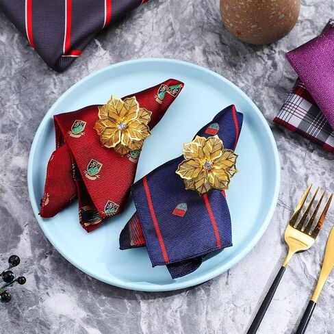 SATINIOR 24 Pieces Mens Pocket Squares Mens Handkerchief Soft Colored Men Assorted Hankies for Wedding Party (Stylish Style) in Saudi Arabia