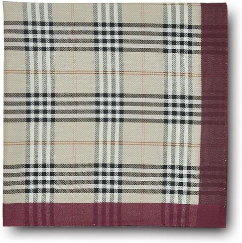 Selected Hanky 100% Cotton Men's Handkerchief 6 Piece Gift Set in Saudi Arabia