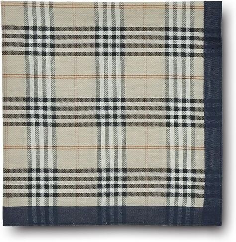 Selected Hanky 100% Cotton Men's Handkerchief 6 Piece Gift Set in Saudi Arabia