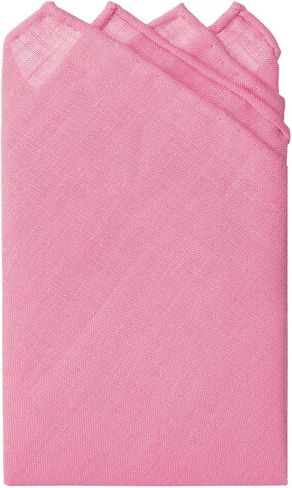 Jacob Alexander Linen Handrolled 15" x 15" Pocket Square Hanky in Kuwait