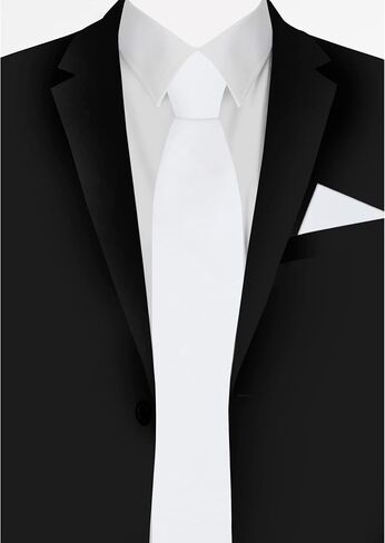 Jacob Alexander Men's Pocket Square Solid Color Handkerchief in Saudi Arabia
