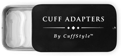 CUFFSTYLE Cufflinks Adapters for Cufflink Worn with Men's Dress Shirts and French Cuff Shirt in Saudi Arabia