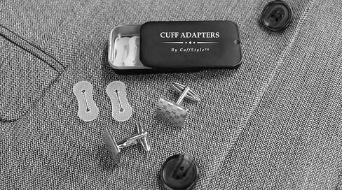 CUFFSTYLE Cufflinks Adapters for Cufflink Worn with Men's Dress Shirts and French Cuff Shirt in Saudi Arabia