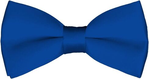 Platinum Hanger Mens Classic Pre-Tied Satin Formal Tuxedo Bowtie Adjustable Length Large Variety Colors Available in Saudi Arabia