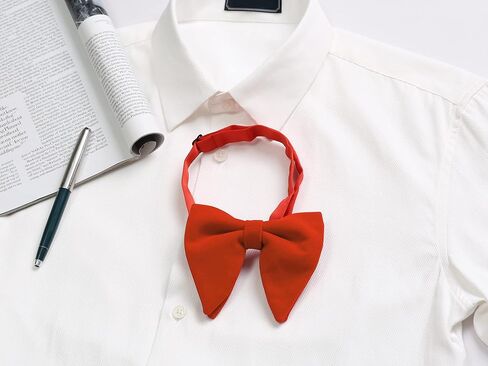 Allegra K Solid Pre-tied Bow Ties for Women Men Formal Party Prom Bowties Velvet in Kuwait