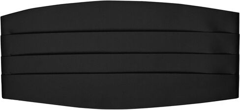 Jacob Alexander Men's Solid Color Cummerbund in Kuwait