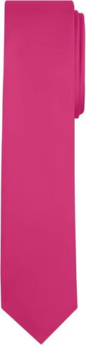 Jacob Alexander Men's Skinny Width 2" Solid Color Tie in Kuwait
