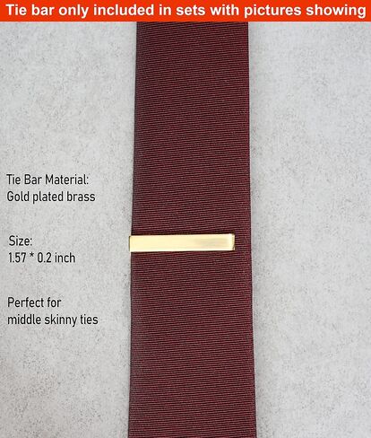 ZENXUS Skinny Solid Ties for Men, 2.5 inch Slim Plain Neckties 4-Pack in Kuwait