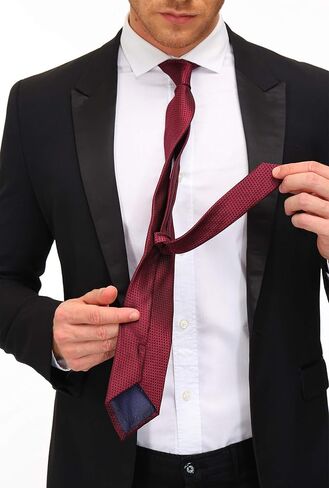 Adulove Men's Necktie Classic Silk Tie Woven Jacquard Neck Ties 6 PCS in Saudi Arabia