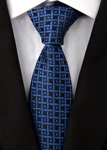 Adulove Men's Necktie Classic Silk Tie Woven Jacquard Neck Ties 6 PCS in Saudi Arabia