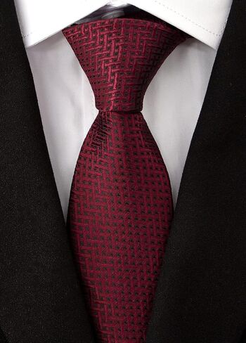Adulove Men's Necktie Classic Silk Tie Woven Jacquard Neck Ties 6 PCS in Saudi Arabia
