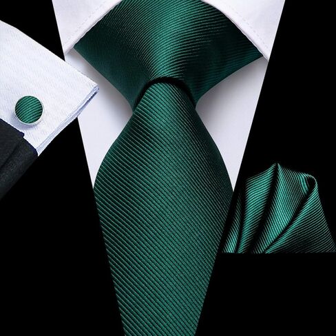 Dubulle Mens Paisely Silk Tie for Men Necktie and Pocket Square Set in Saudi Arabia