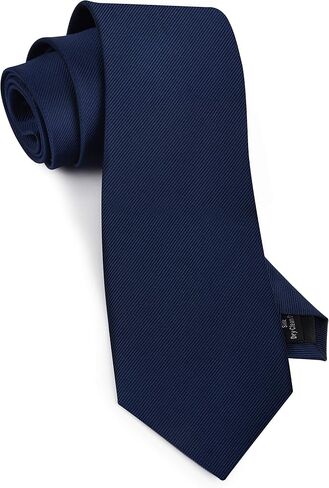 GUSLESON Classic New 3.15"（8cm） Men's Solid Color Necktie Wedding Business Tie + Gift Box in Saudi Arabia