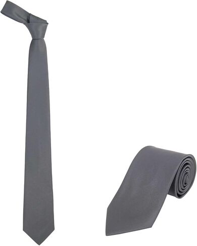 JNJSTELLA Men's Classic Solid Color Necktie 3.15" Tie in Kuwait
