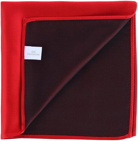 Trafalgar Sutton Solid Color Silk Pocket Square in Kuwait