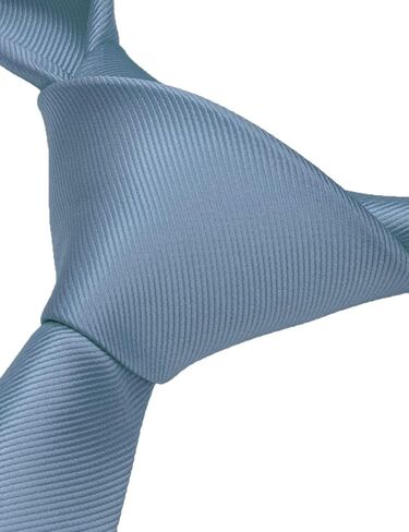 GUSLESON 3.15"（8cm） Solid Color Necktie and Pocket Square Cufflinks Sets For Men + Gift Box in Kuwait