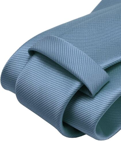 GUSLESON 3.15"（8cm） Solid Color Necktie and Pocket Square Cufflinks Sets For Men + Gift Box in Kuwait