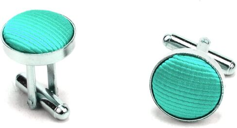 GUSLESON 3.15"（8cm） Solid Color Necktie and Pocket Square Cufflinks Sets For Men + Gift Box in Kuwait