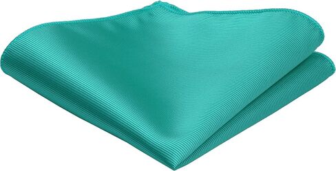 GUSLESON 3.15"（8cm） Solid Color Necktie and Pocket Square Cufflinks Sets For Men + Gift Box in Kuwait