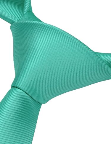 GUSLESON 3.15"（8cm） Solid Color Necktie and Pocket Square Cufflinks Sets For Men + Gift Box in Kuwait