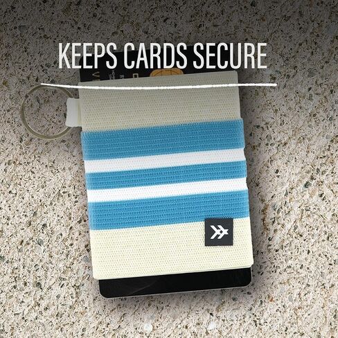 Slim Minimalist Elastic Wallet for Men & Women | Small Credit Card Holder for Front Pocket in Saudi Arabia