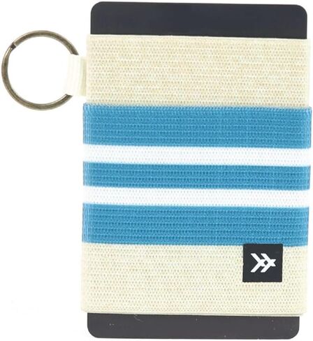 Slim Minimalist Elastic Wallet for Men & Women | Small Credit Card Holder for Front Pocket in Saudi Arabia
